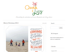 Tablet Screenshot of oscarandlucy.com